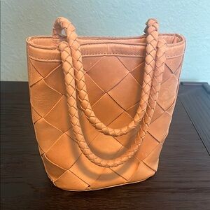 Bembien Bonita Braided Tan Women's Bucket Bag